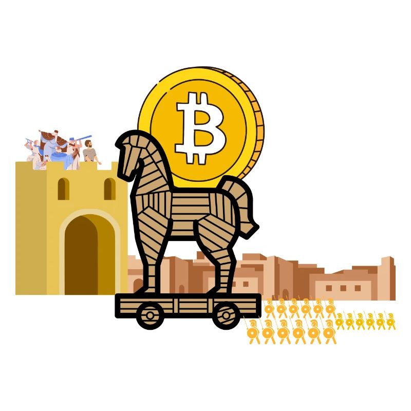 "Bitcoin Trojan: Ancient Crypto Invasion"|BTC gift