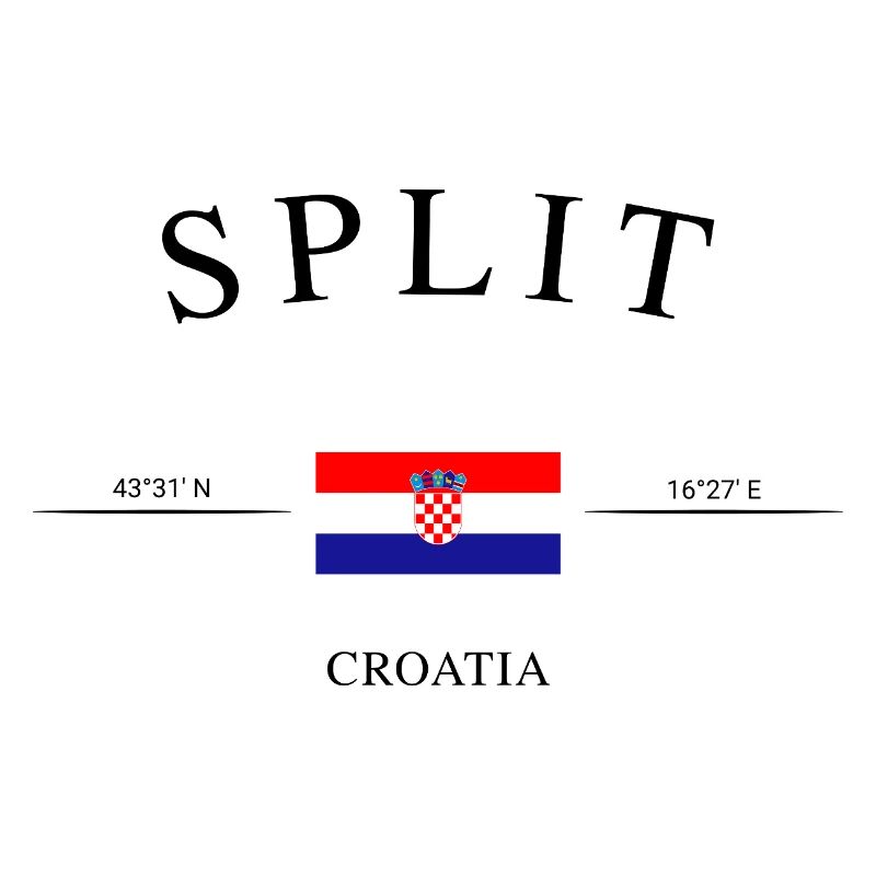 Split, Croatie – Souvenir et cadeau de vacances