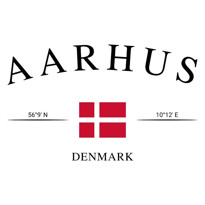 Aarhus Denmark – Holiday Souvenir & Gift