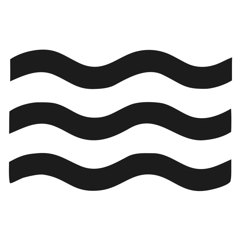 Vagues Noires Minimalistes