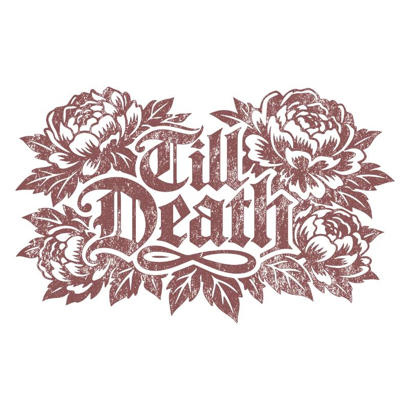 Jusqu’à la mort florale gothique | La Saint-Valentin