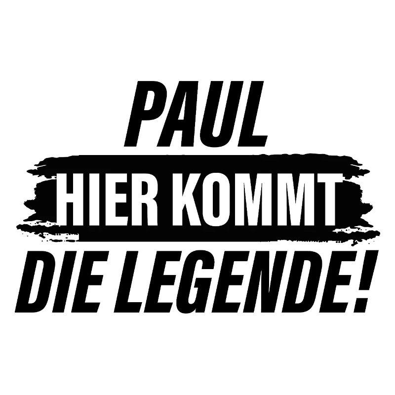 Here comes the legend Paul