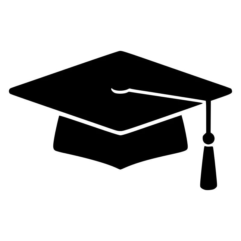 Doktorhut Abschluss Silhouette