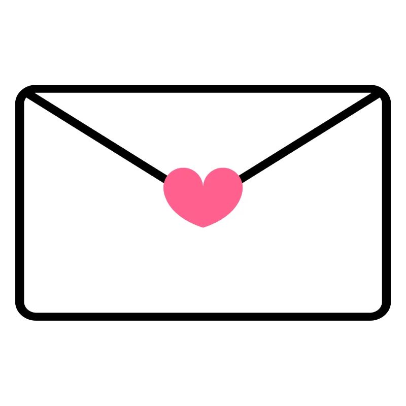 Envelope With Heart