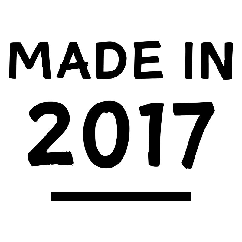Fabriqué en 2017 - Année de naissance / Anniversaire