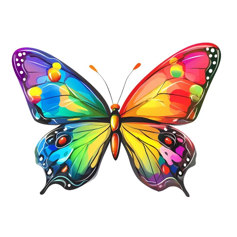 Schmetterling Regenbogen