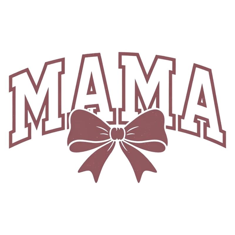 Mama Statement – Elegant Mama Bow Design