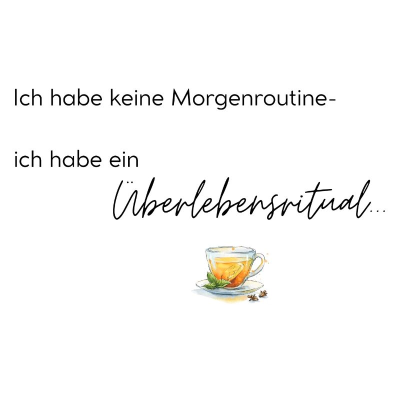 LIEBEVOLL Morgenroutine Tee