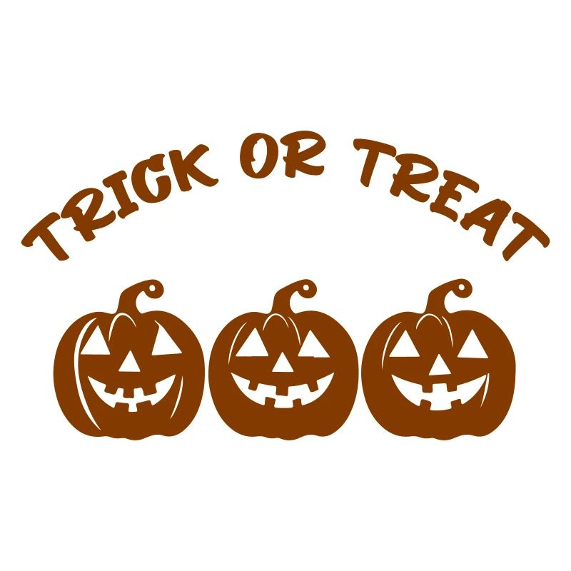 Trio Pumpkin Faces Halloween