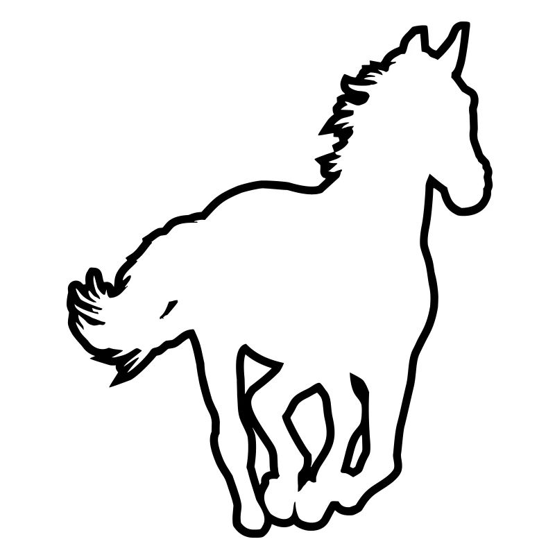 Un cheval