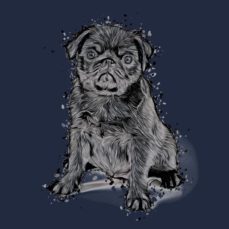 süßes Mops Welpe Geschenkidee Möpse Pug Shirt