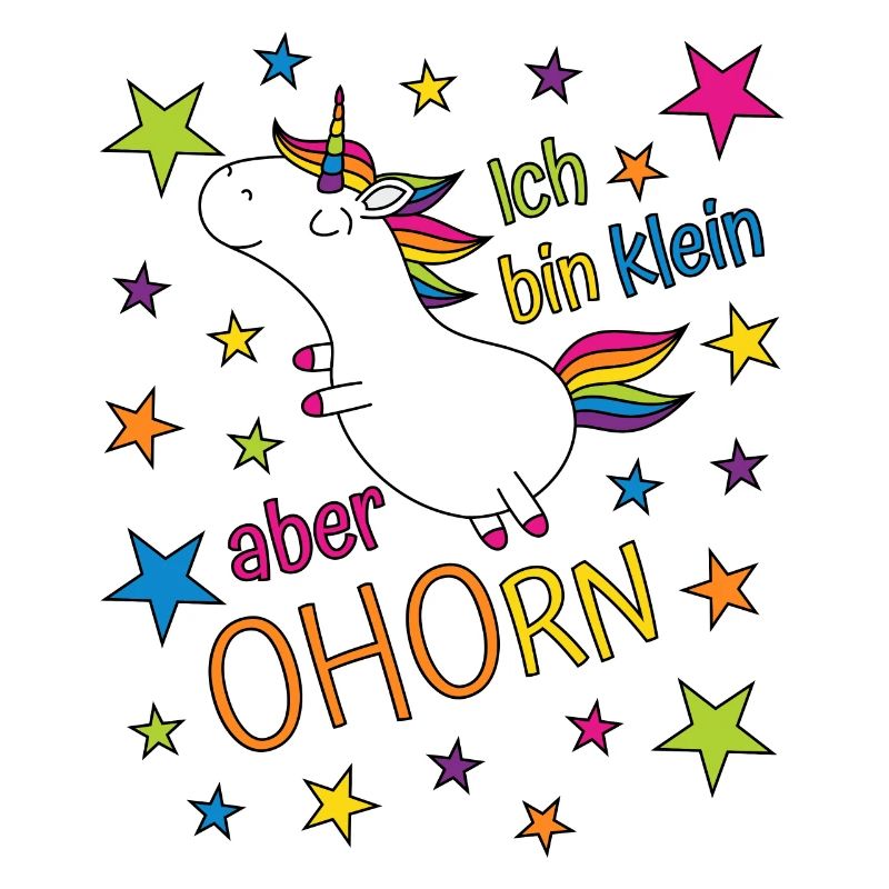 Einhorn Ich bin klein aber ohorn - klein aber oho