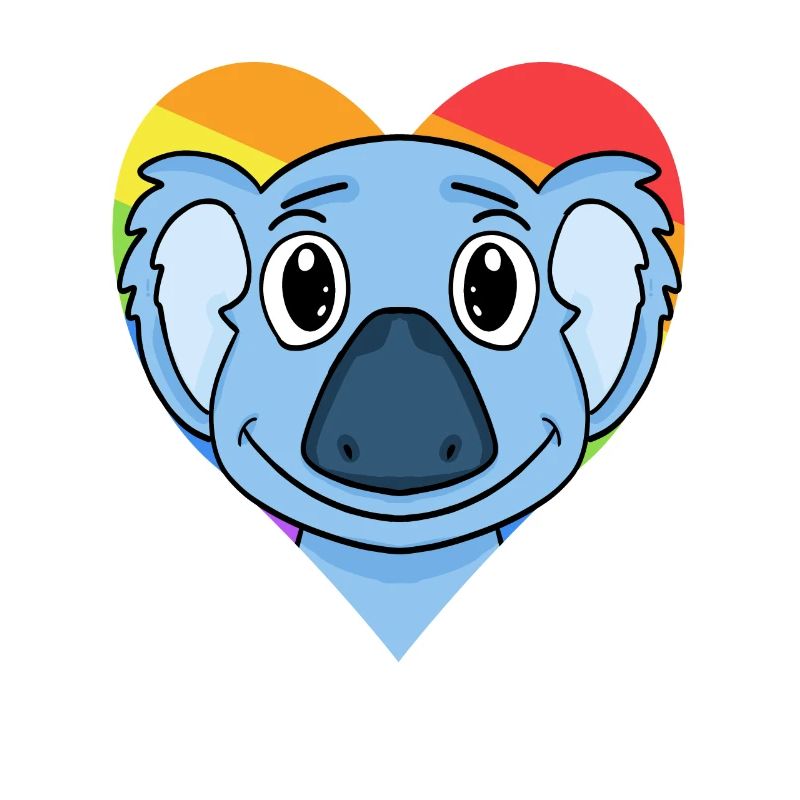 LGBT Tier Koala Regenbogen