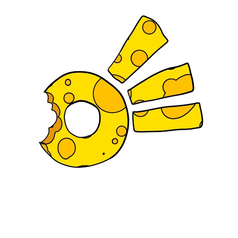 Symbole de la comète du fromage