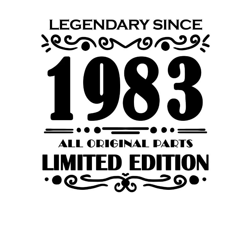 1983 - Né 1983 - Année de construction 1983
