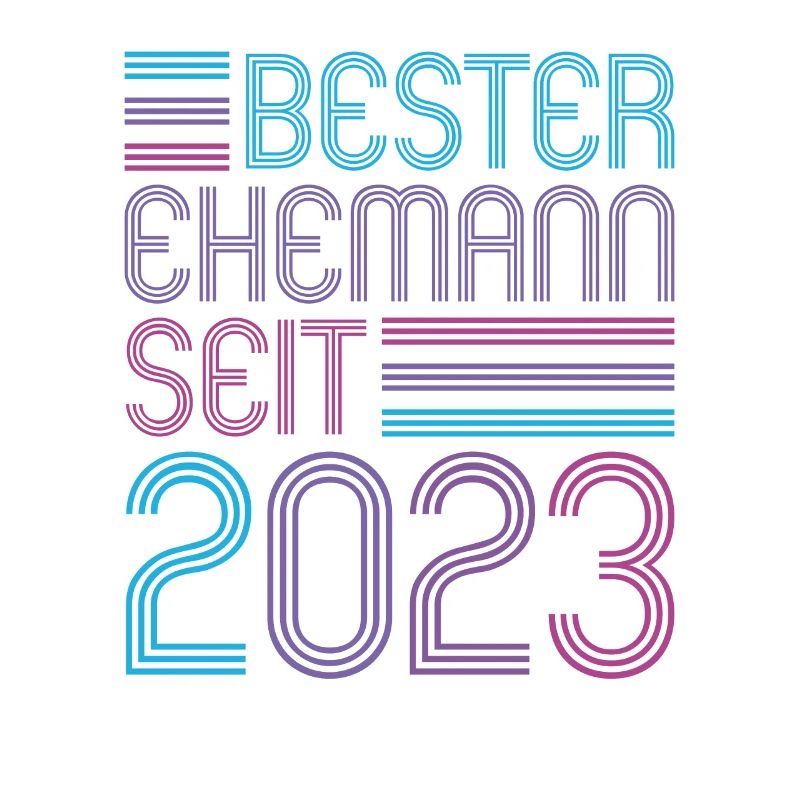 bester Ehemann seit 2023 1.Hochzeitstag