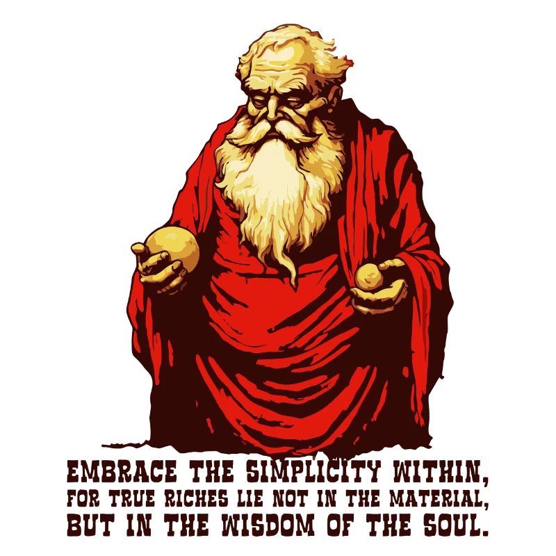 Diogenes' wisdom about simplicity