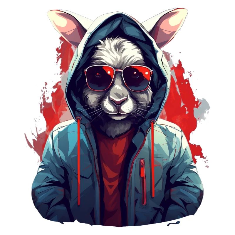City bouncer rabbit ghost | Rabbit lovers