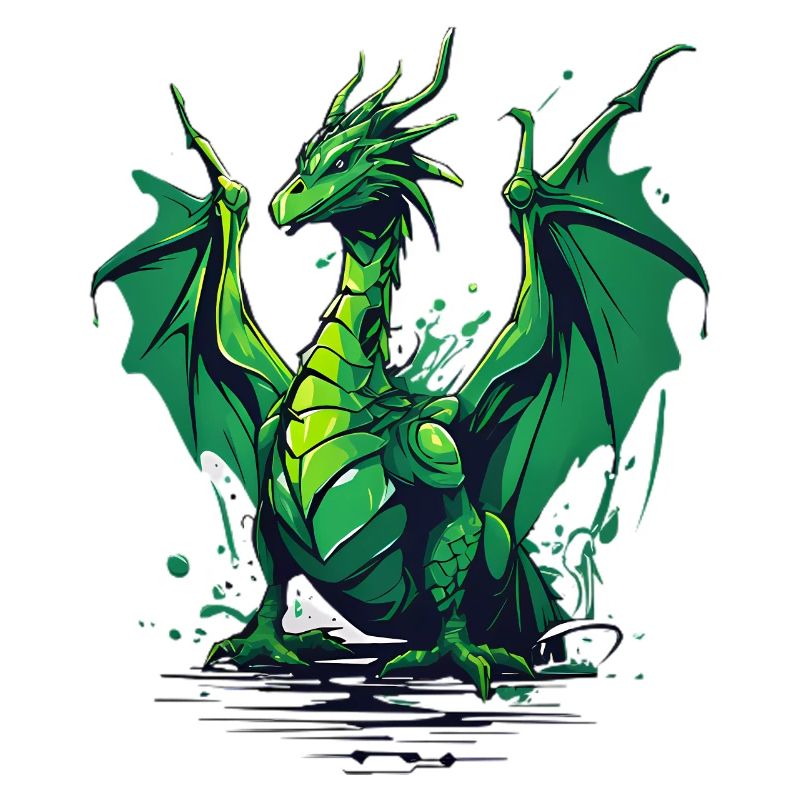 Dragon vert