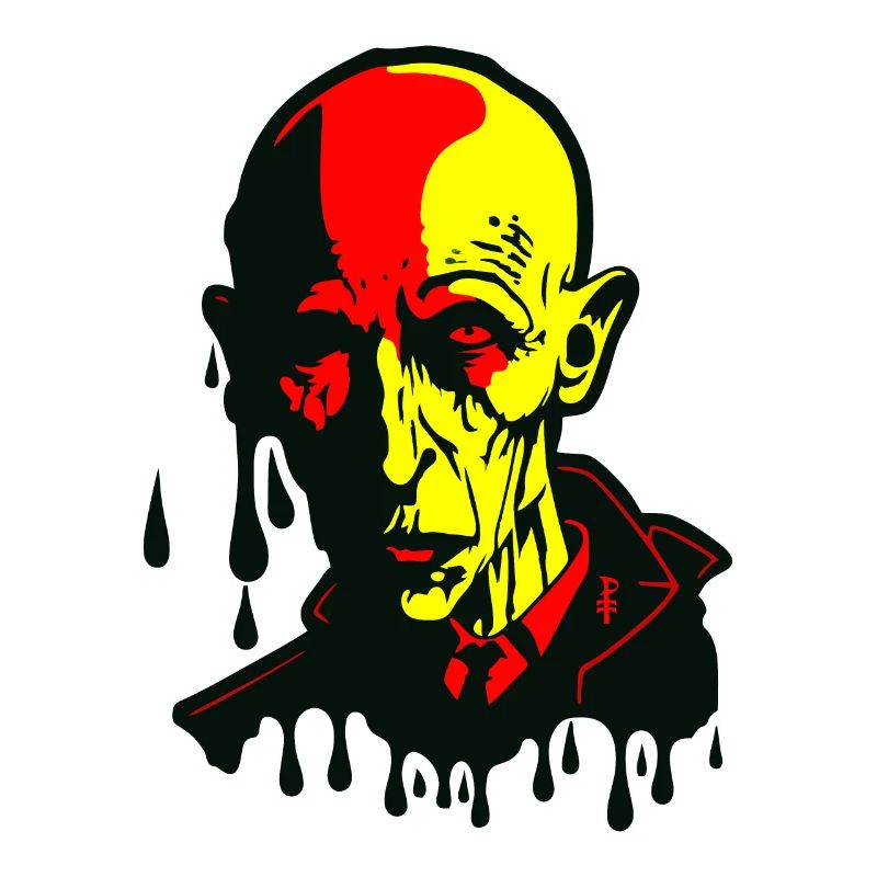 German Flag Nosferatu Vampire