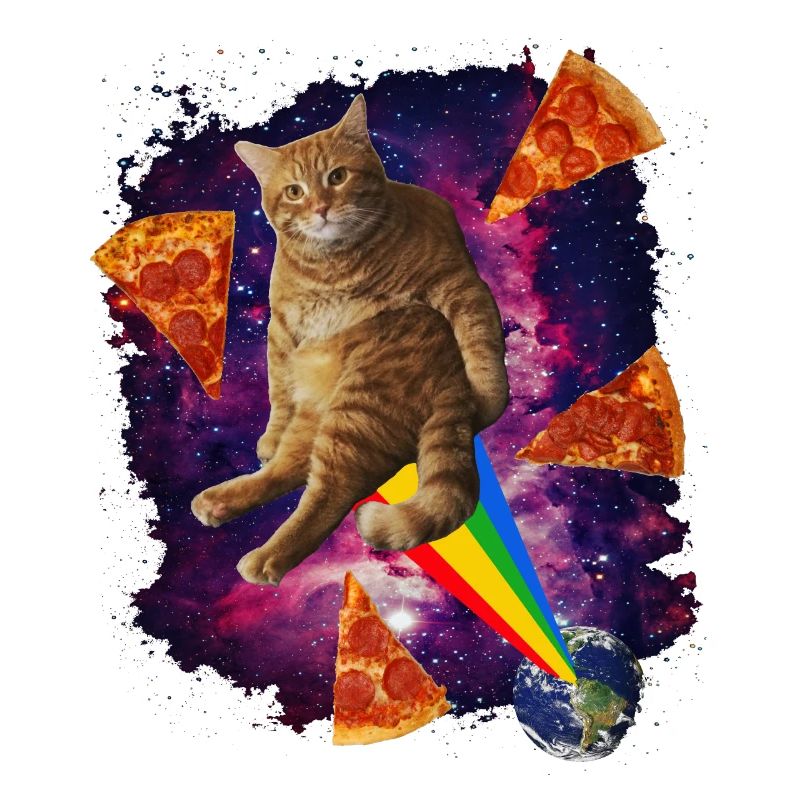 Space Cat Pizza Rainbow Mega Mix