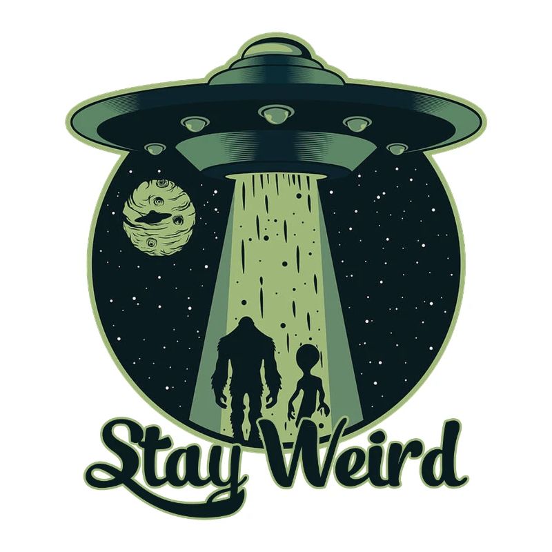 Bleib seltsam - UFO, Alien