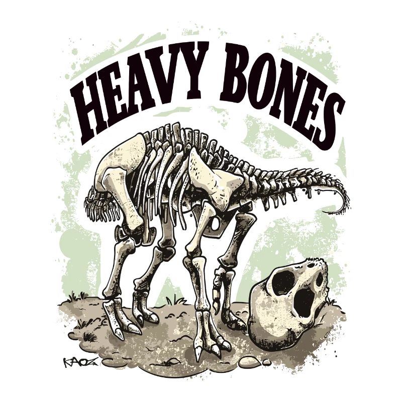 Heavy Bones: Skeleton Skull Animal