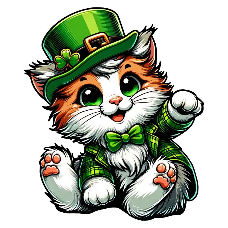Fête du Maine Coon de la Saint-Patrick