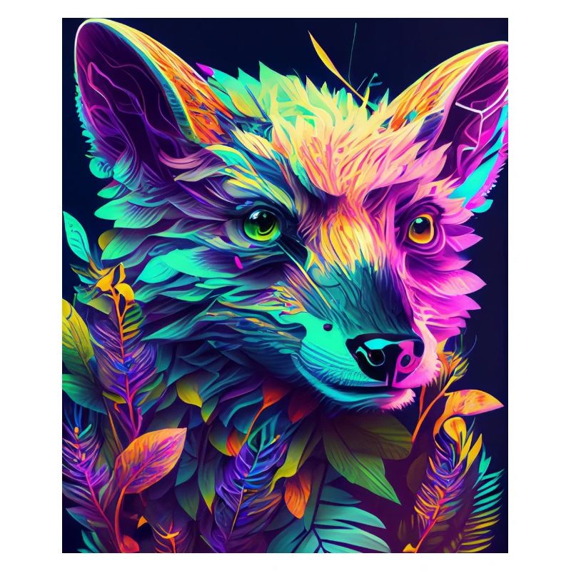 Neon Forest Fox
