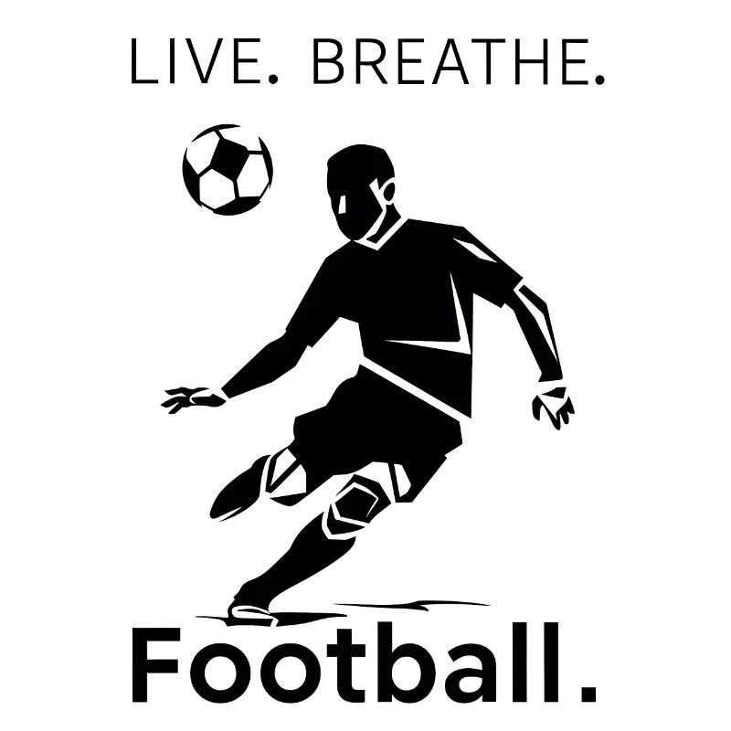 Fußballkunst mit inspirierender Botschaft