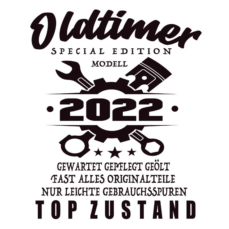 Oldtimer Special Edition Modell 2022 Geburtstag