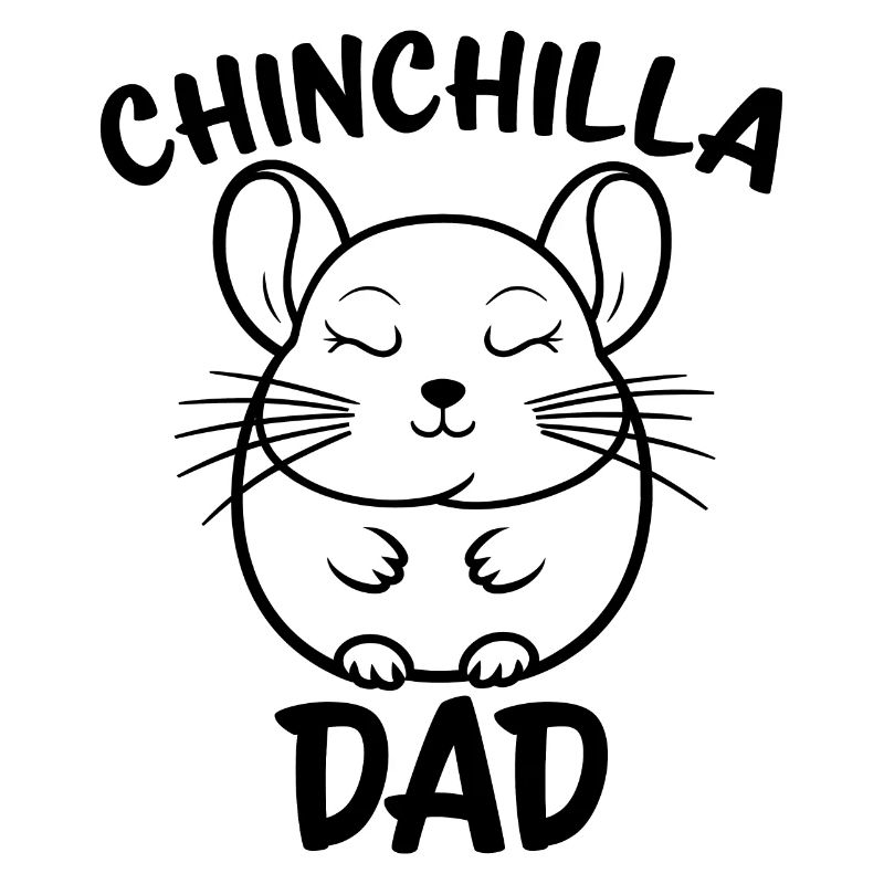 Chinchilla Spruch Dad Lustiges Chinchilla Geschenk