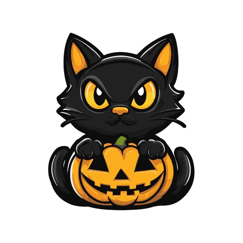 Chat Halloween Bande dessinée Chat