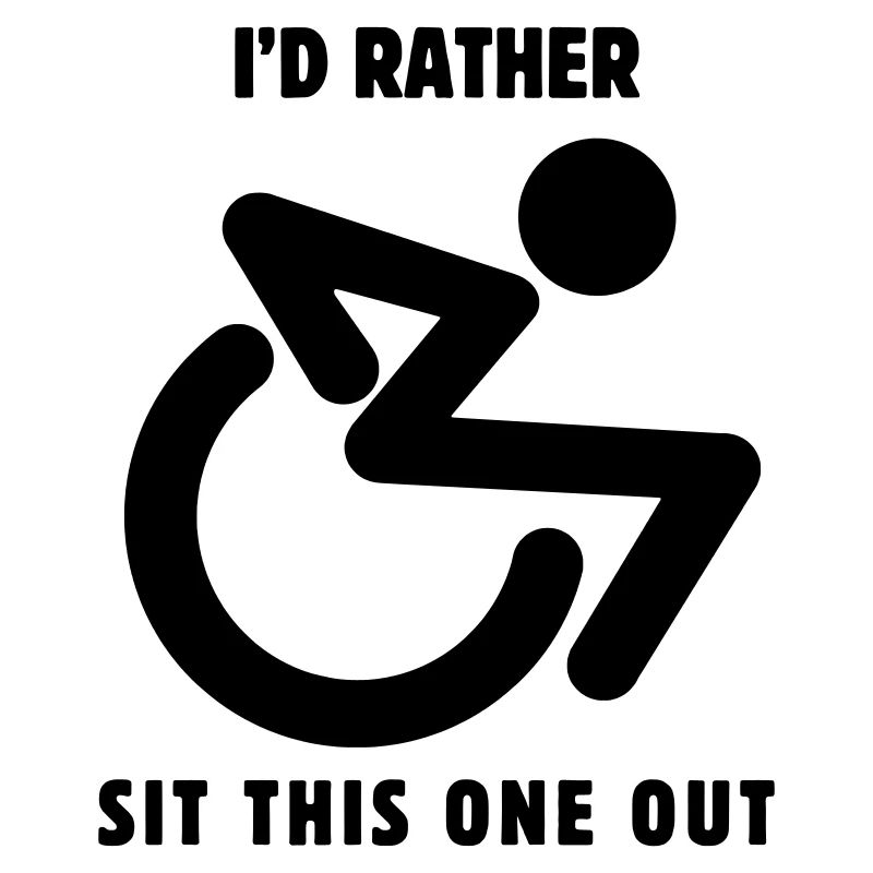 Asseyez-vous celui-ci.. dans mon fauteuil roulant #