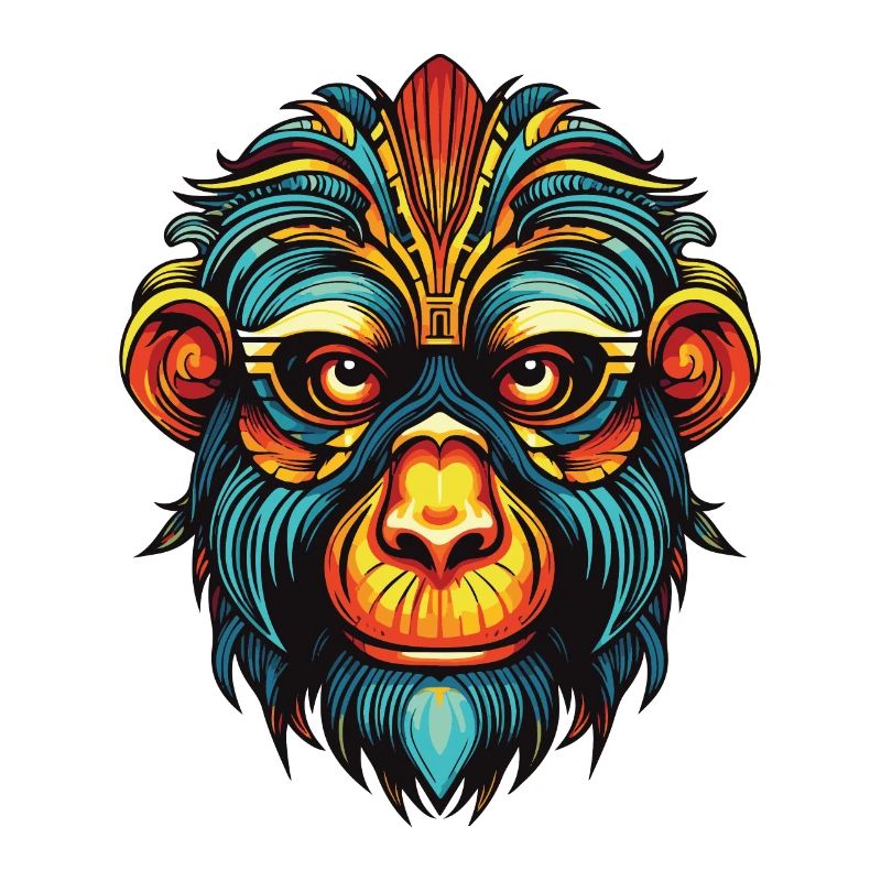 Monkey Portrait