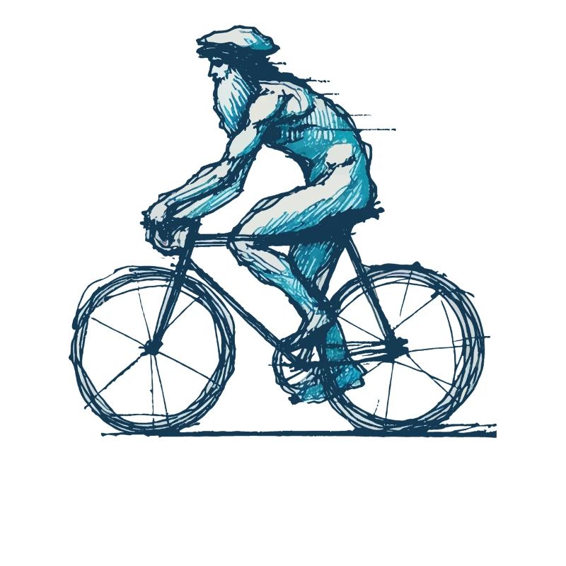 Cycling Bicycle Artwork