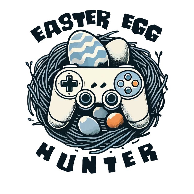 Easter Egg Hunter Gaming Controller Nest