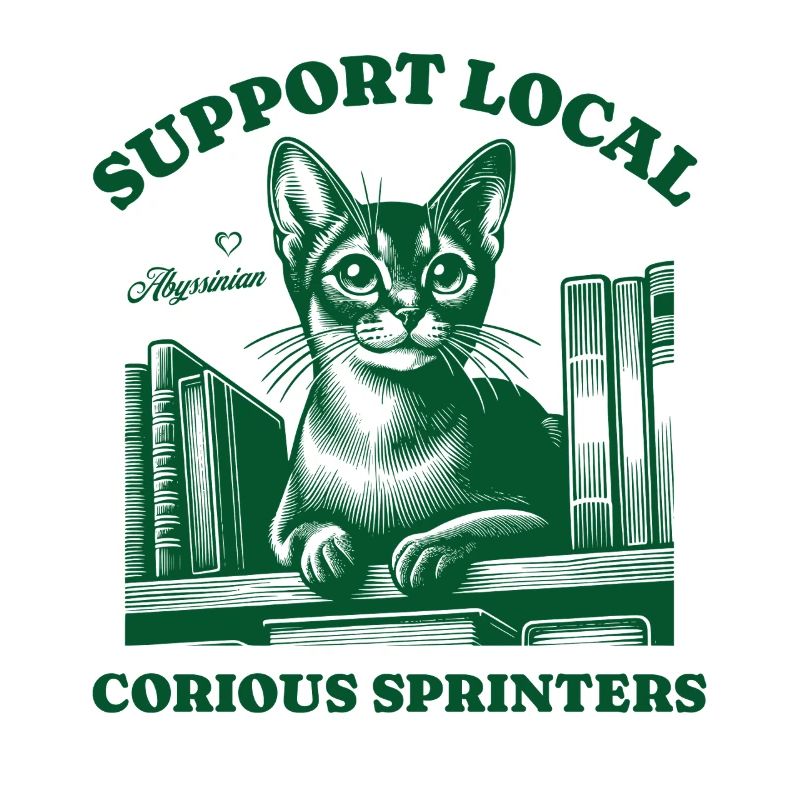 Katze Support Local Abyssinian