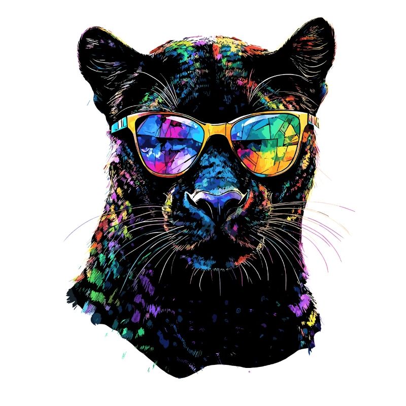 Panthère Léopard Grand Chat Mignon Gros Chat Panter