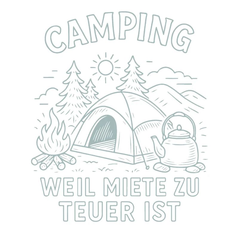 Camping Parce que le loyer est trop cher Aventure Nature