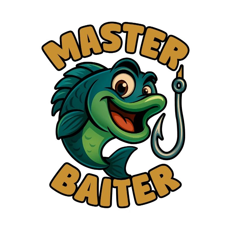 Master Baiter – jeu de mots amusant sur la pêche
