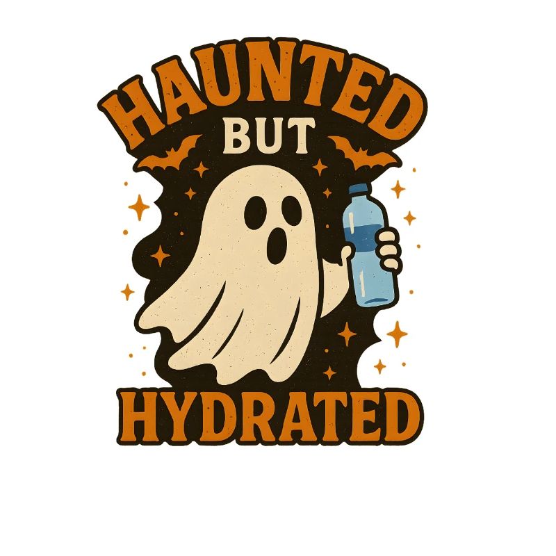 Haunted but Hydrated Ghost, Halloween 