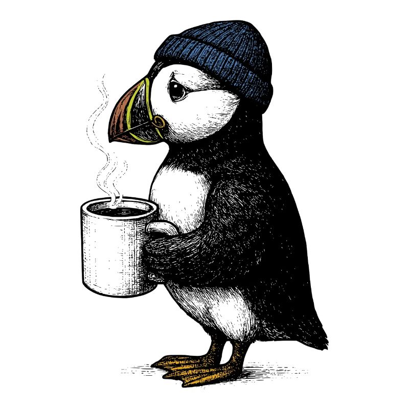 Macareux du café