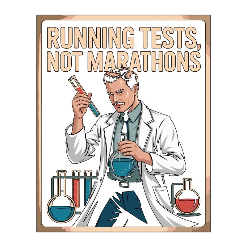 Lab Technician Running Tests Medical Technologist