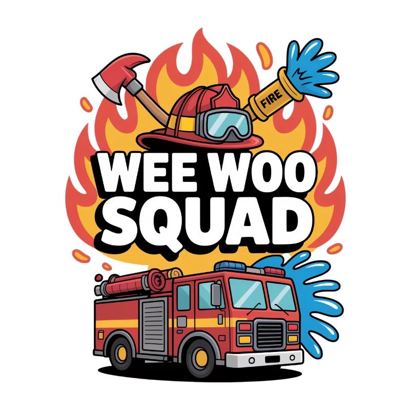 Wee Woo Squad Feuerwehrauto Feuerwehrmann