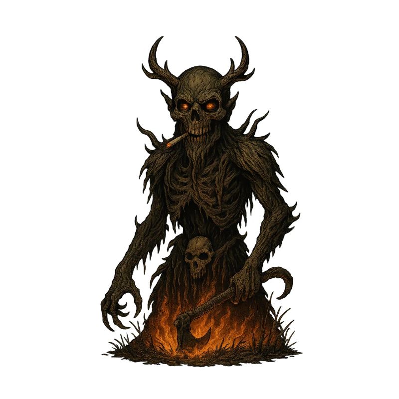 Forest Demon Skull