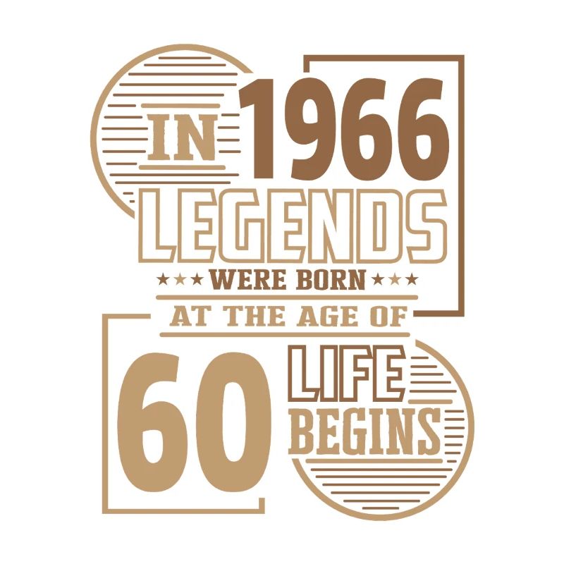 60 Birthday 1966 Legends Retro Life Fun
