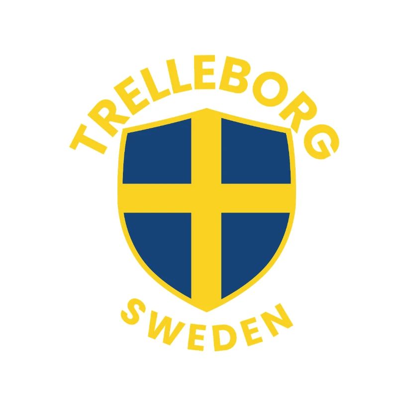Logo du bouclier du Royaume-Uni de Trelleborg
