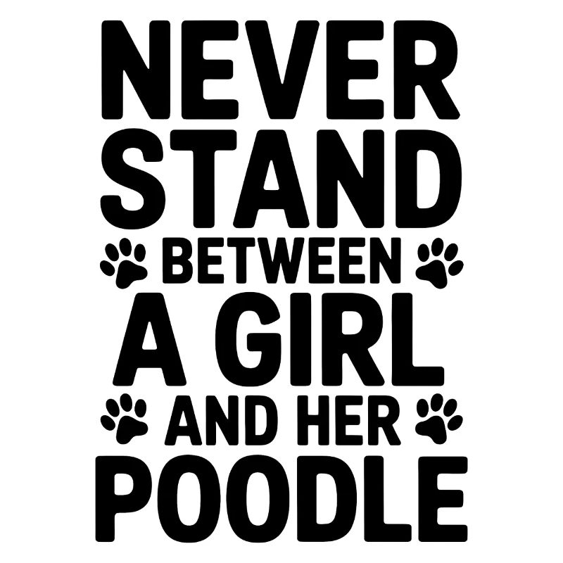 Paroles de caniche Caniche Cadeau drôle de caniche