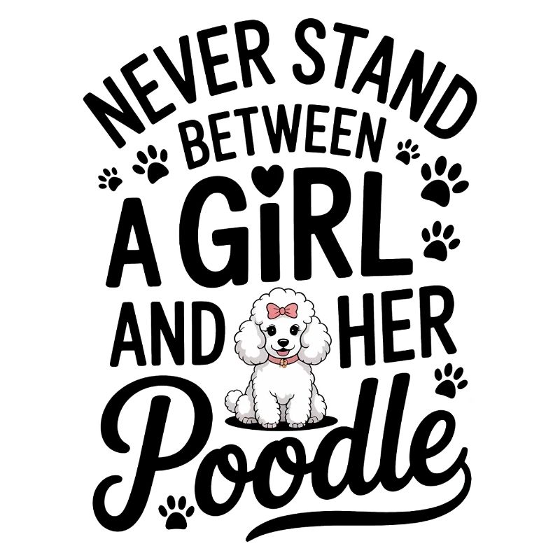Paroles de caniche Caniche Cadeau drôle de caniche